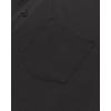 Alimens & Gentle Mens Dress Shirts Stretch Long Sleeve Wrinkle Free Business Casual Button Down Shirt for Wedding(Black)