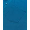 Alimens & Gentle Mens Dress Shirts Stretch Long Sleeve Wrinkle Free Business Casual Button Down Shirt for Wedding(Peacock Blue)