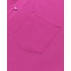 Alimens & Gentle Mens Dress Shirts Stretch Long Sleeve Wrinkle Free Business Casual Button Down Shirt for Wedding(Rose Pink)