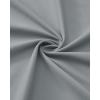 Alimens & Gentle Mens Dress Shirts Stretch Muscle Fit Wrinkle Free Long Sleeve Button Down Shirt Casual Business Formal Shirt(Silver)