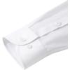Alimens & Gentle Men’s Dress Shirts Transitional Weather Long Sleeve Stretch Wrinkle-Free Button Down Top(White)