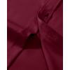 Alimens & Gentle Men’s Dress Shirts Transitional Weather Long Sleeve Stretch Wrinkle-Free Button Down Top(Wine Red)
