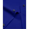 Alimens & Gentle Men’s Dress Shirts Wrinkle Free Stretch Solid Long Sleeve Button Down Shirt Wedding Dating(Royal Blue)