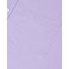 Alimens & Gentle Mens Oxford Shirt Solid Stretch Dress Shirts Casual Business Long Sleeve Button Down Shirt with Pocket(Lavender)