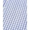 Alimens & Gentle Men’s Plaid Button Down Shirts Cotton Long Sleeve Dress Shirts Regular Fit Gingham Shirts(Blue Navy  Small Plaid)