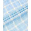Alimens & Gentle Men’s Plaid Button Down Shirts Cotton Long Sleeve Dress Shirts Regular Fit Gingham Shirts(Blue/Yellow  Plaid)