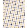 Alimens & Gentle Men’s Plaid Button Down Shirts Cotton Long Sleeve Dress Shirts Regular Fit Gingham Shirts(Yellow  Gingham)