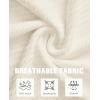 Alimens & Gentle Mens Polo Shirts Short Sleeve Textured Knit Casual Beach Vacation Stretchy Golf Shirts(Beige)