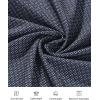 Alimens & Gentle Mens Printed Dress Shirts Long Sleeve Wrinkle Free Button Down Shirt Regular Fit Casual Business Tops(Blue Flake)