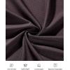 Alimens & Gentle Mens Printed Dress Shirts Long Sleeve Wrinkle Free Button Down Shirt Regular Fit Casual Business Tops(Burgundy)