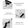 Alimens & Gentle Mens Printed Dress Shirts Long Sleeve Wrinkle Free Button Down Shirt Regular Fit Casual Business Tops(White Flower)