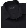 Alimens & Gentle Men’s Short Sleeve Dress Shirt(Black)