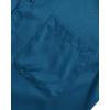 Alimens & Gentle Mens Short Sleeve Dress Shirts Wrinkle Free Solid Casual Button Down Shirts with Pocket(Azure Blue)