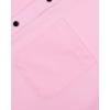 Alimens & Gentle Mens Short Sleeve Dress Shirts Wrinkle Free Solid Casual Button Down Shirts with Pocket(Pink)