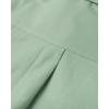 Alimens & Gentle Mens Solid Oxford Shirt Long Sleeve Dress Shirt Work Casual Button Down Shirts with Pocket(Bean Green)