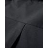 Alimens & Gentle Mens Solid Oxford Shirt Long Sleeve Dress Shirt Work Casual Button Down Shirts with Pocket(Black)