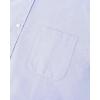 Alimens & Gentle Mens Solid Oxford Shirt Long Sleeve Dress Shirt Work Casual Button Down Shirts with Pocket(Blue Purple)