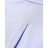 Alimens & Gentle Mens Solid Oxford Shirt Long Sleeve Dress Shirt Work Casual Button Down Shirts with Pocket(Blue Purple)