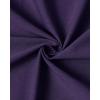 Alimens & Gentle Mens Solid Oxford Shirt Long Sleeve Dress Shirt Work Casual Button Down Shirts with Pocket(Dark Purple)