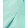 Alimens & Gentle Mens Solid Oxford Shirt Long Sleeve Dress Shirt Work Casual Button Down Shirts with Pocket(Green)
