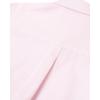 Alimens & Gentle Mens Solid Oxford Shirt Long Sleeve Dress Shirt Work Casual Button Down Shirts with Pocket(Light Pink)
