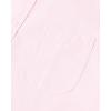 Alimens & Gentle Mens Solid Oxford Shirt Long Sleeve Dress Shirt Work Casual Button Down Shirts with Pocket(Light Pink)