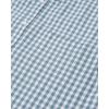 Alimens & Gentle Mens Solid Oxford Shirt Long Sleeve Dress Shirt Work Casual Button Down Shirts with Pocket(Plaid-green White)