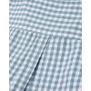 Alimens & Gentle Mens Solid Oxford Shirt Long Sleeve Dress Shirt Work Casual Button Down Shirts with Pocket(Plaid-green White)