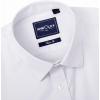 Alimens & Gentle Slim Fit Dress Shirts for Men Long Sleeve Stretch Stain Proof Wrinkle Free Button Down Shirts Formal Shirts(All White)