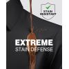 Alimens & Gentle Slim Fit Dress Shirts for Men Long Sleeve Stretch Stain Proof Wrinkle Free Button Down Shirts Formal Shirts(Black)