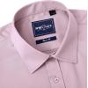 Alimens & Gentle Slim Fit Dress Shirts for Men Long Sleeve Stretch Stain Proof Wrinkle Free Button Down Shirts Formal Shirts(Light Pink)
