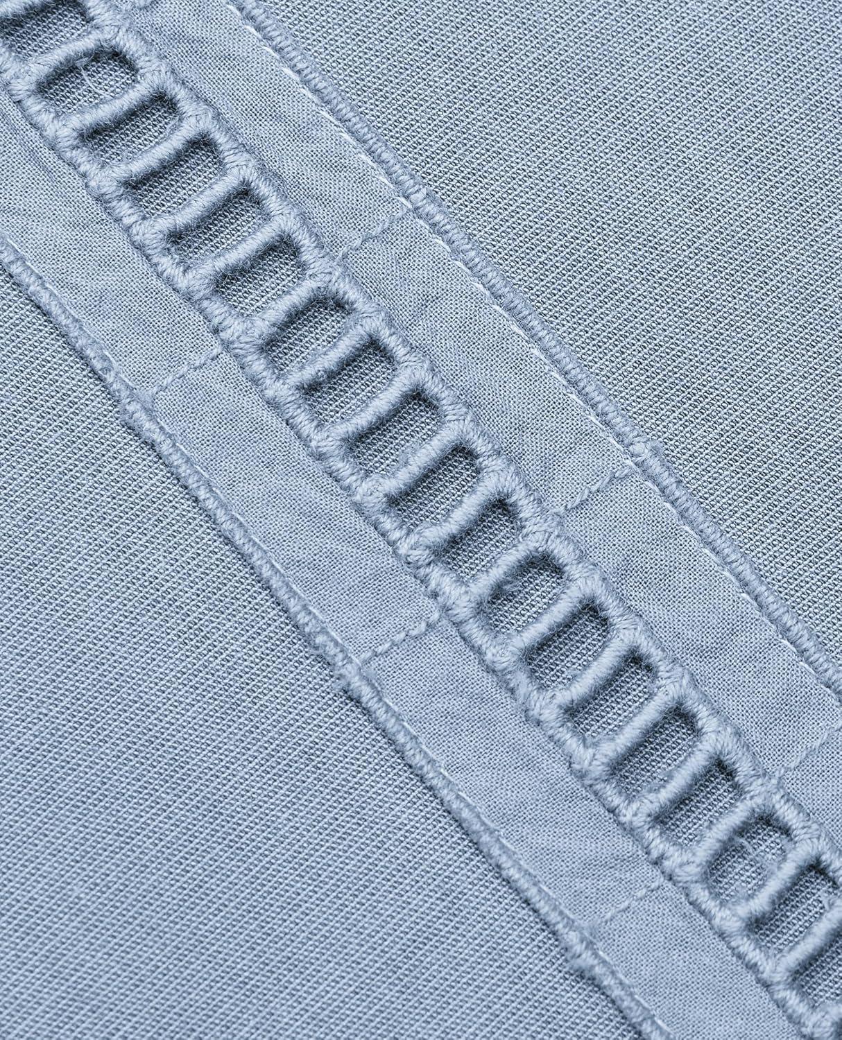 imageAlimens amp Gentle Mens Cuban Guayabera Shirts Short Sleeve Button Down Shirts for Men Summer Beach WeddingGrey Blue