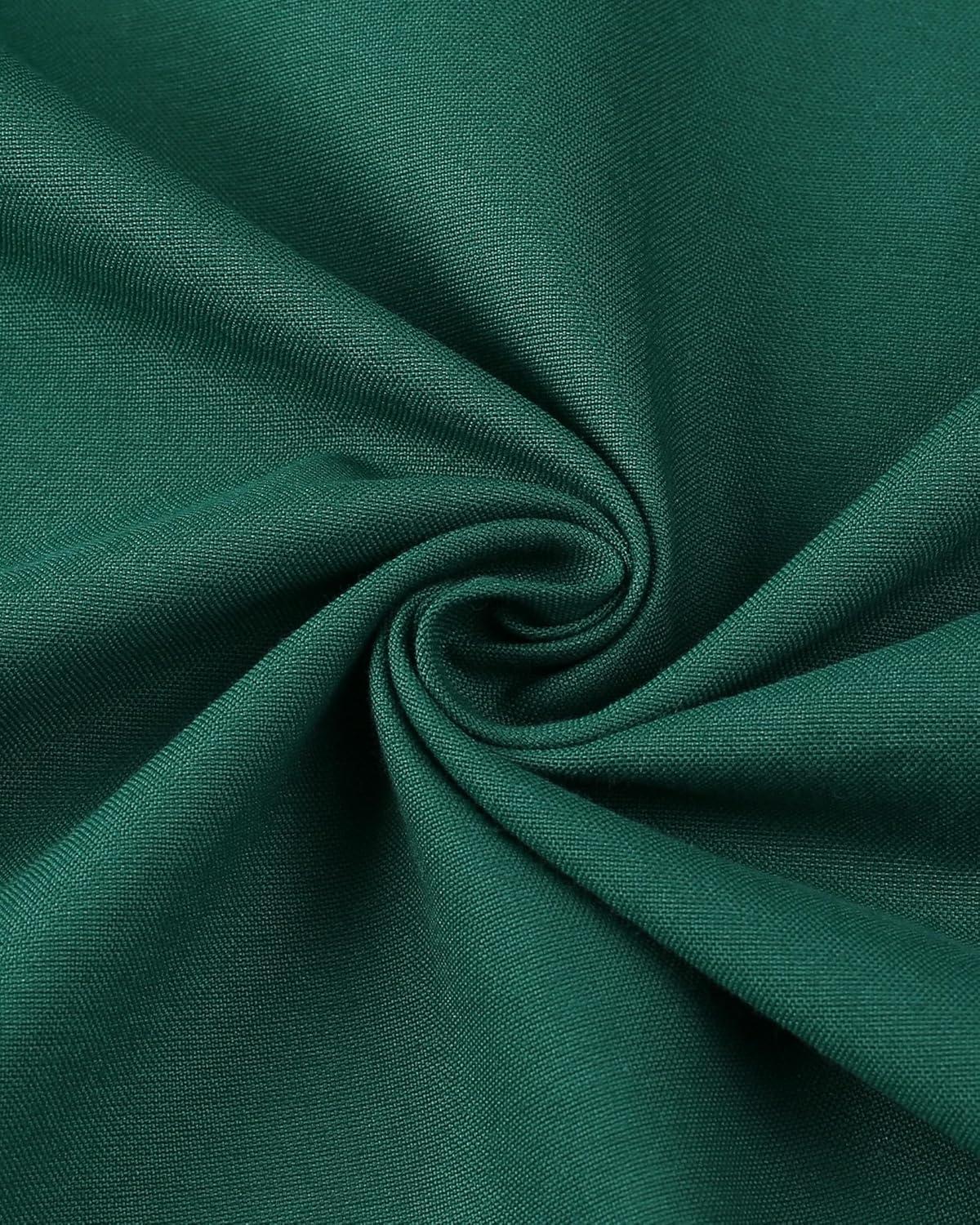 imageAlimens amp Gentle Mens Short Sleeve Oxford Shirt Regular Fit Button Down Collar Shirts with PocketDark Green