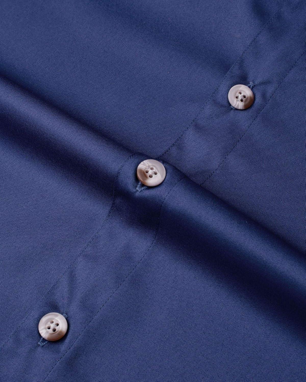imageAlimens amp Gentle Short Sleeve Fishing Shirt Wicking Fabric Sun Protection Casual Button Down ShirtsNavy