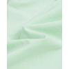 Alimens & Gentle Men’s Cotton Linen Shirts Long Sleeve Button Down Shirt Band Collar Beach Shirts(Mint)