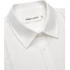 Alimens & Gentle Mens Cuban Guayabera Shirts Short Sleeve Button Down Shirts for Men Summer Beach Wedding(White)