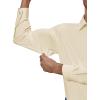 Alimens & Gentle Mens Dress Shirts 4-Way Stretch Long Sleeve Collared Casual Solid Wedding Dating Button Down Shirt(Beige)