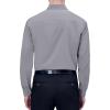 Alimens & Gentle Mens Dress Shirts 4-Way Stretch Long Sleeve Collared Casual Solid Wedding Dating Button Down Shirt(Grey)