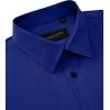 Alimens & Gentle Mens Dress Shirts Long Sleeve 4 Way Stretch Solid Collared Button Down Shirt Regular Fit Formal Business(Royal Blue)