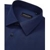 Alimens & Gentle Men’s Dress Shirts Long Sleeve Wrinkle Free Stretch Solid Formal Business Button Down Shirts(Navy Blue)