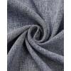 Alimens & Gentle Mens Linen Shirts Short Sleeve Button Down Shirts Wrinkle Free Casual Vacation Beach Summer Tops(Blue)