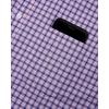 Alimens & Gentle Mens Plaid Short Sleeve Button Down Shirts Cotton Regular Fit Casual Gingham Shirts(Blue Red Gingham)
