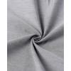 Alimens & Gentle Men’s Short Sleeve Oxford Shirt Regular Fit Button Down Collar Shirts with Pocket(Dark Grey)