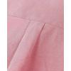 Alimens & Gentle Men’s Short Sleeve Oxford Shirt Regular Fit Button Down Collar Shirts with Pocket(Dull Pink)