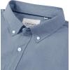 Alimens & Gentle Men’s Short Sleeve Oxford Shirt Regular Fit Button Down Collar Shirts with Pocket(Navy)
