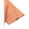 Alimens & Gentle Men’s Short Sleeve Oxford Shirt Regular Fit Button Down Collar Shirts with Pocket(Orange)