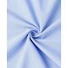 Alimens & Gentle Men’s Short Sleeve Oxford Shirt Regular Fit Button Down Collar Shirts with Pocket(Sky Blue)