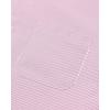Alimens & Gentle Men’s Stripe Dress Shirts Transitional Weather Long Sleeve Casual Button Down Business Shirt Poplin Top(Pink)