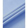 Alimens & Gentle Men’s Stripe Dress Shirts Transitional Weather Long Sleeve Casual Button Down Business Shirt Poplin Top(Sky Blue)