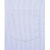 Alimens & Gentle Men’s Striped Dress Shirt Button Down Regular Fit Shirts Casual Business Transitional Weather(Blue Pink Stripe)